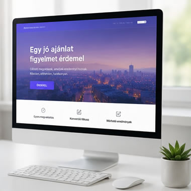 Landing page készítés marketing kampányokhoz